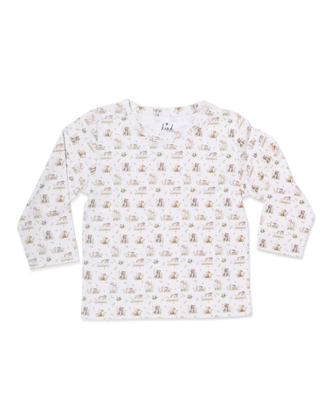 Forest long sleeve boy set