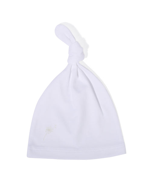 Knot Baby Hat - White