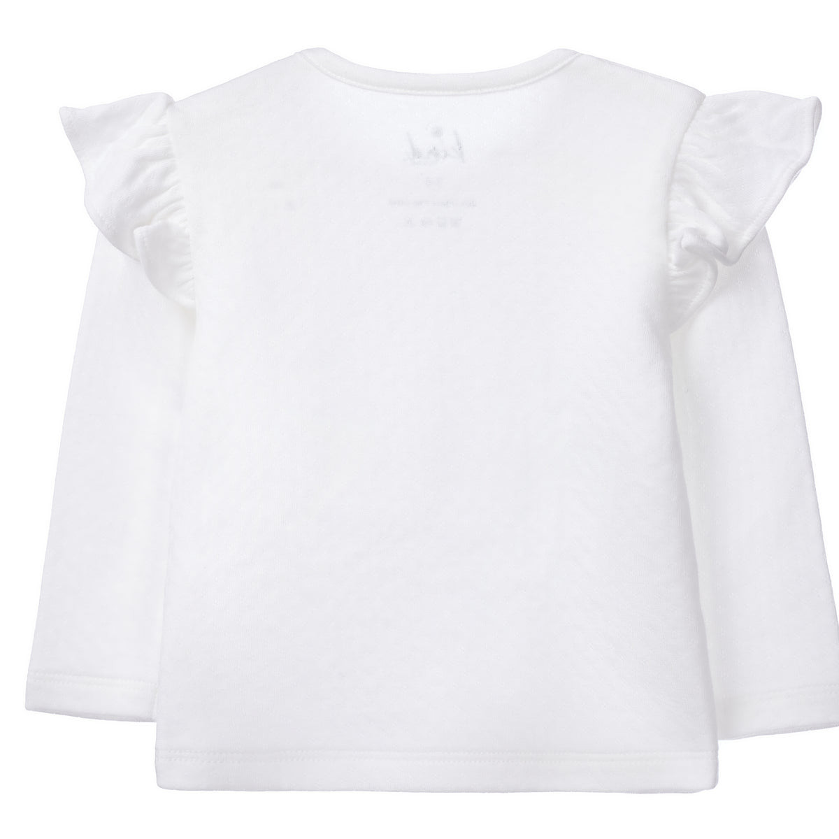 Lucy long sleeve top - Ecowhite