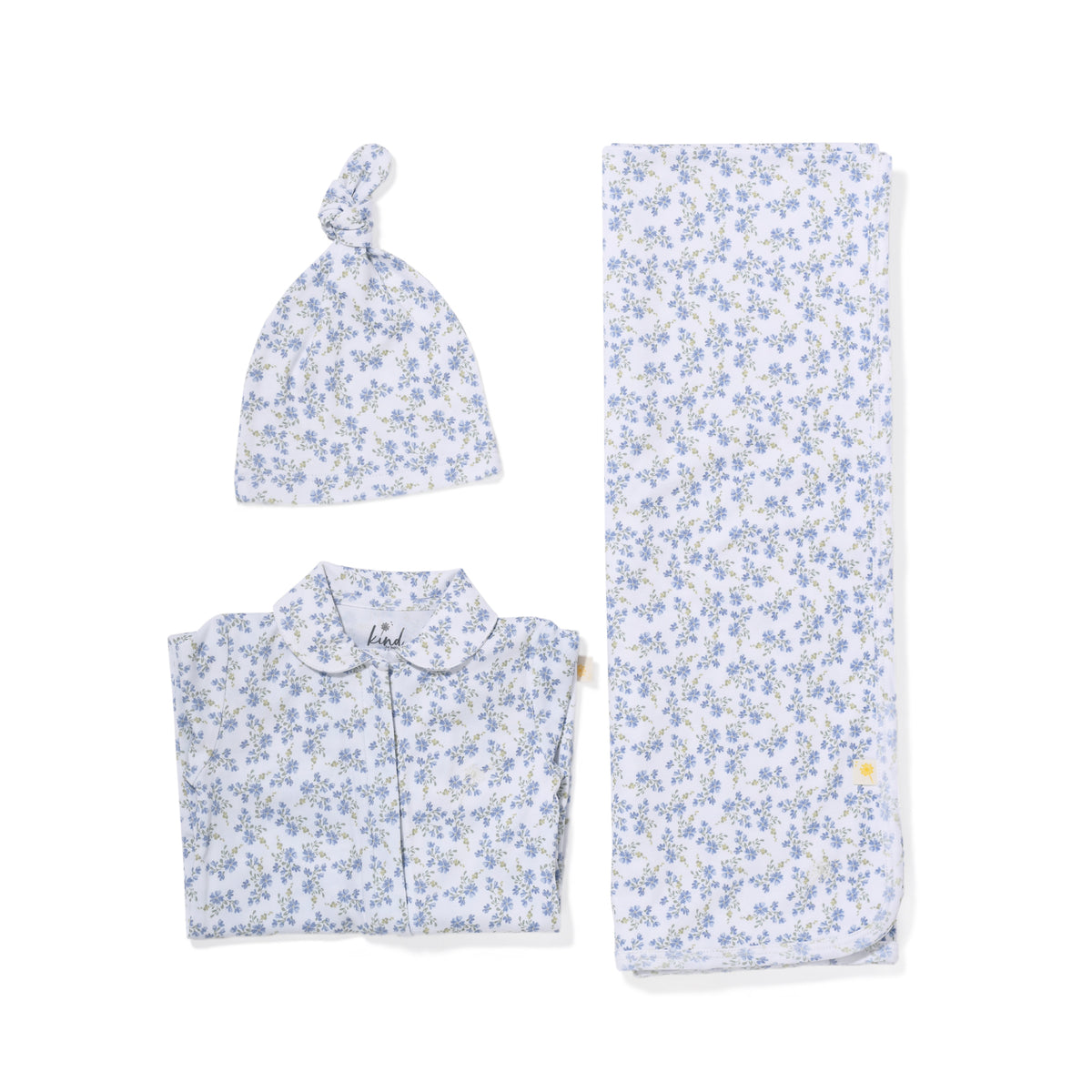 Organic Cotton Wrap - Floral