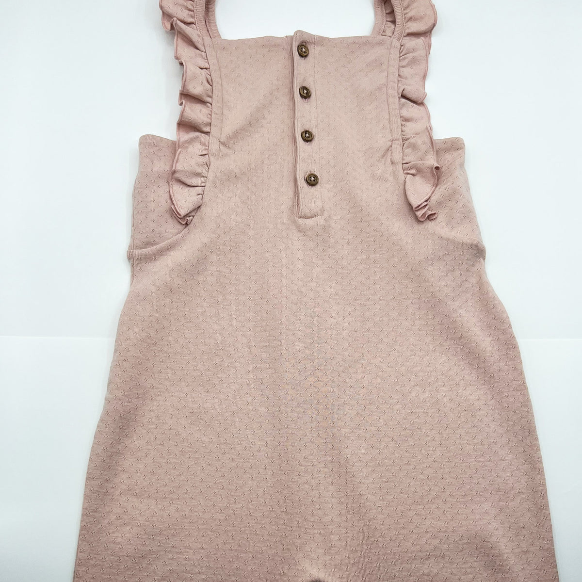 Pointelle Knit Overalls - From Marfa