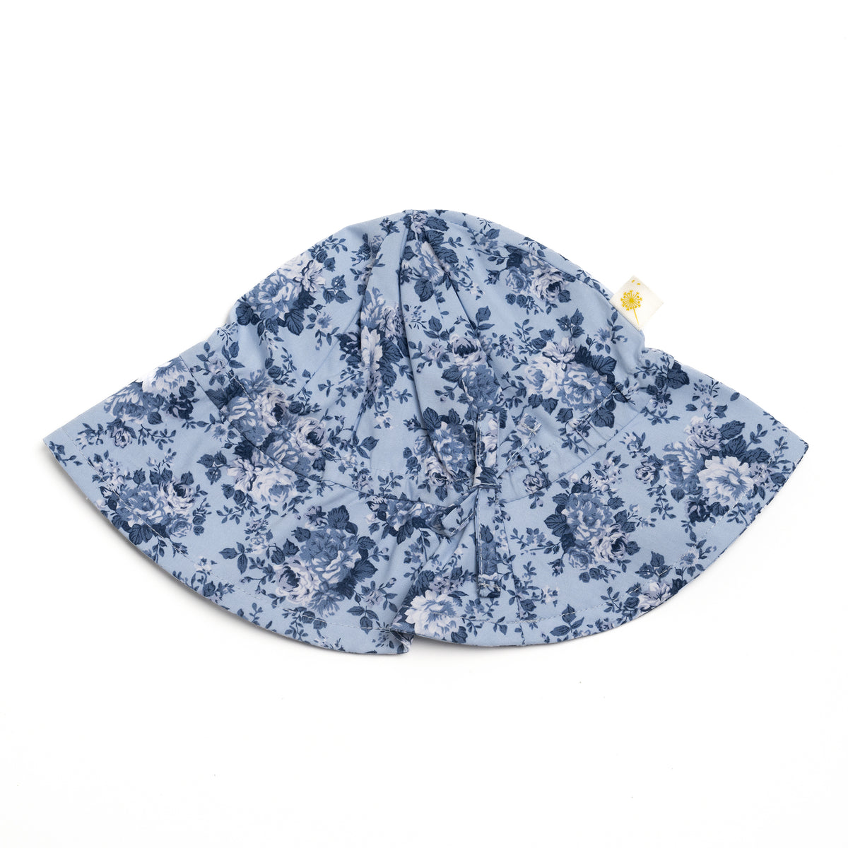 Sun hat - Blue flowers