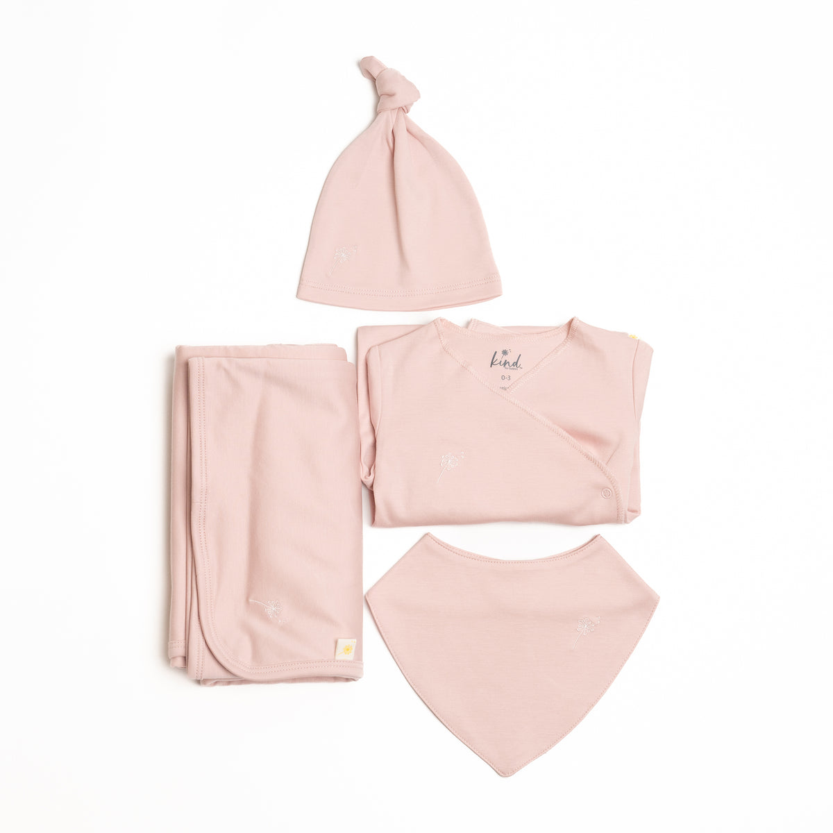 Organic Cotton Wrap - Pink