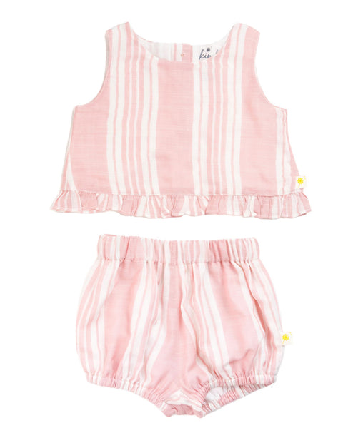 Julie Set - Pink stripes