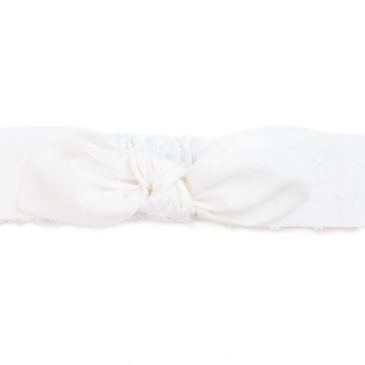 Bow Headband - White