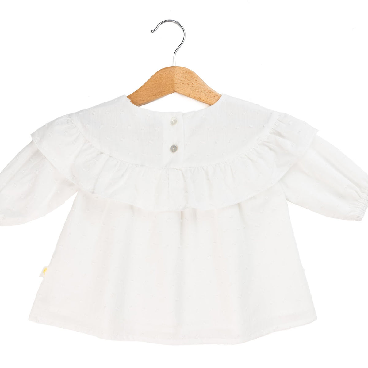 Plumetti ruffle blouse