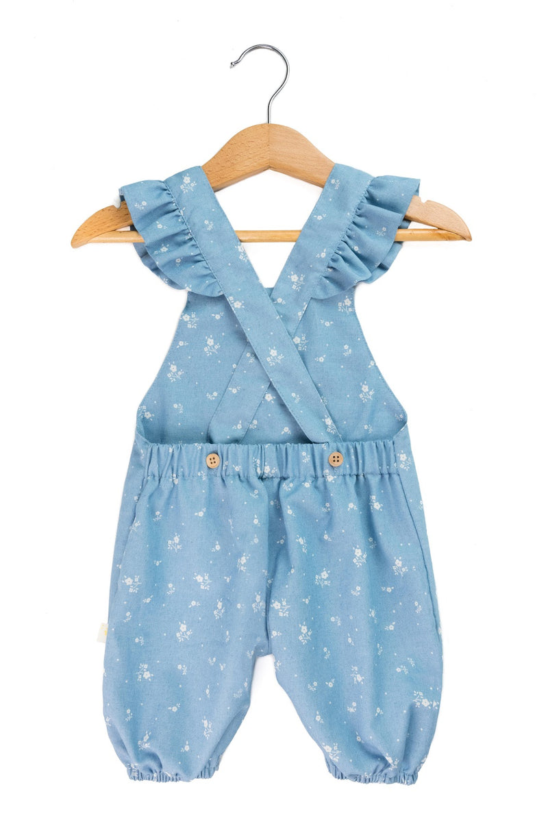 Denim girl overall